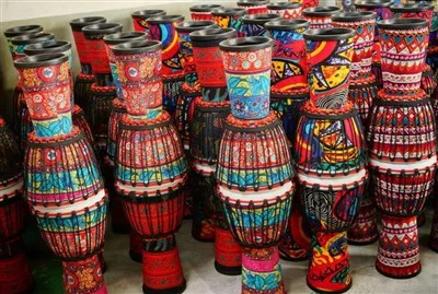 Ντέφι από δέρμα προβάτου, ντέφι PVC, ελαφρύ ντέφι και πολλά άλλα αφρικανικά τύμπανα